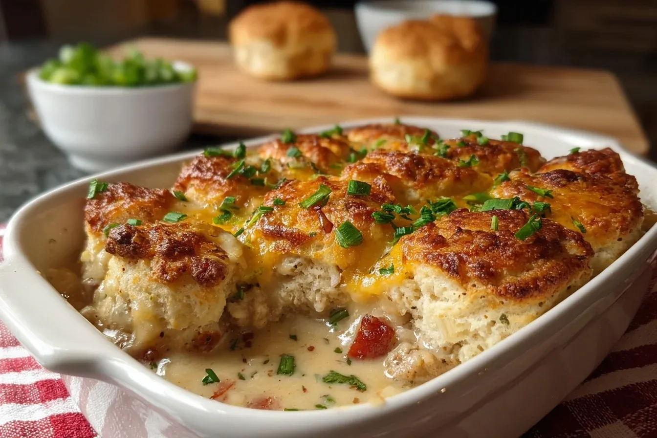 biscuits gravy hashbrown bake: 10 Easy & Delicious Recipes 1 1773491374991