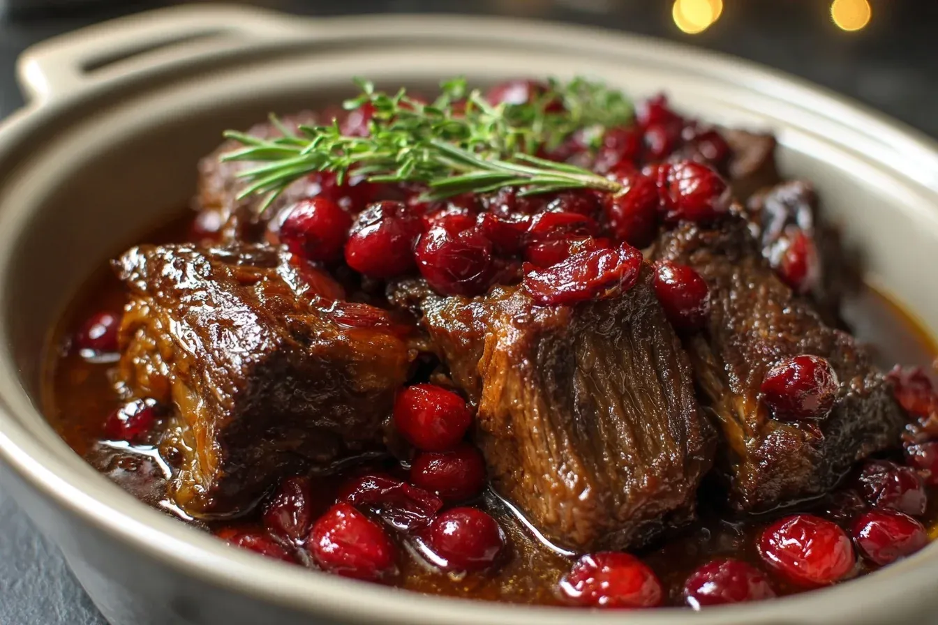 crockpot cranberry beef short: 6 Ultimate Party Ideas