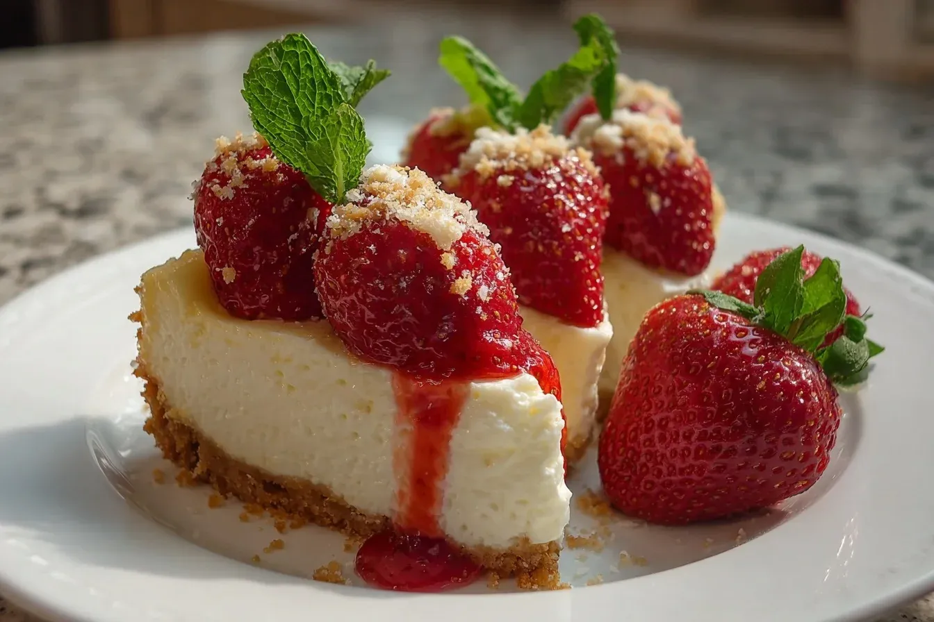 decadent white chocolate cheesecake: 4 Easy Recipes